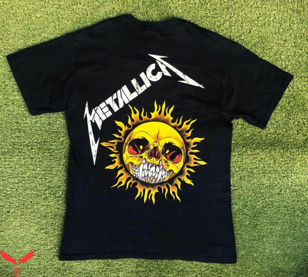 Metallica Pushead T-Shirt Vintage 1994 Pushead Double Sided