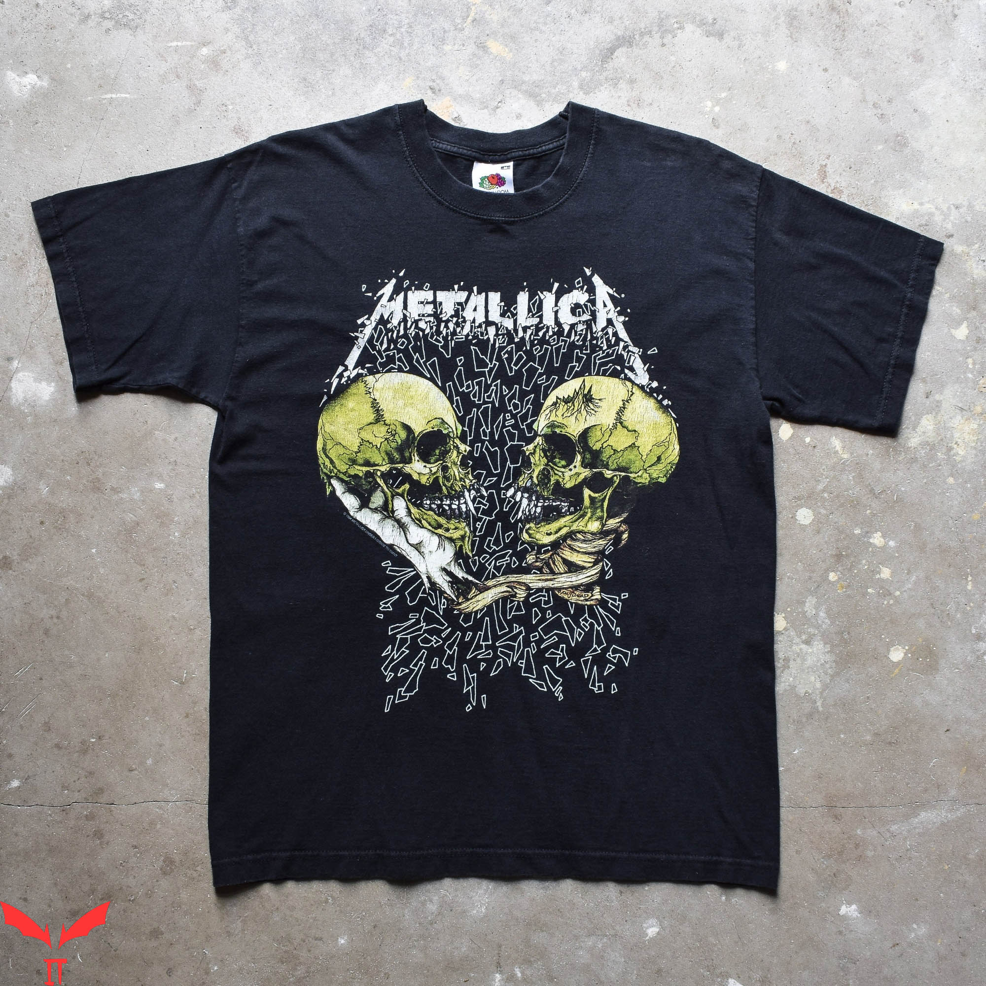 Metallica Sad But True T-Shirt True Vintage Rare 90s 1994 Metallica Sad But True T-Shirt True Vintage Rare 90s 1994