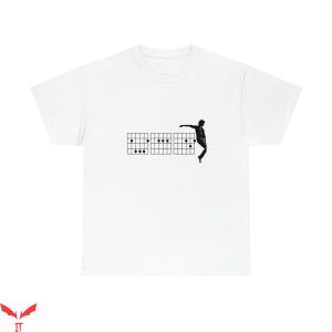 Michael Jackson BAD T-Shirt Guitar Chord Fret King Of Pop