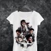 Michael Jackson White T-Shirt King Of Pop Trendy Tee Shirt