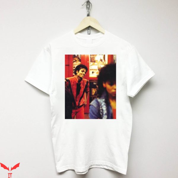 Michael Jackson White T-Shirt Thriller Vintage Astroworld