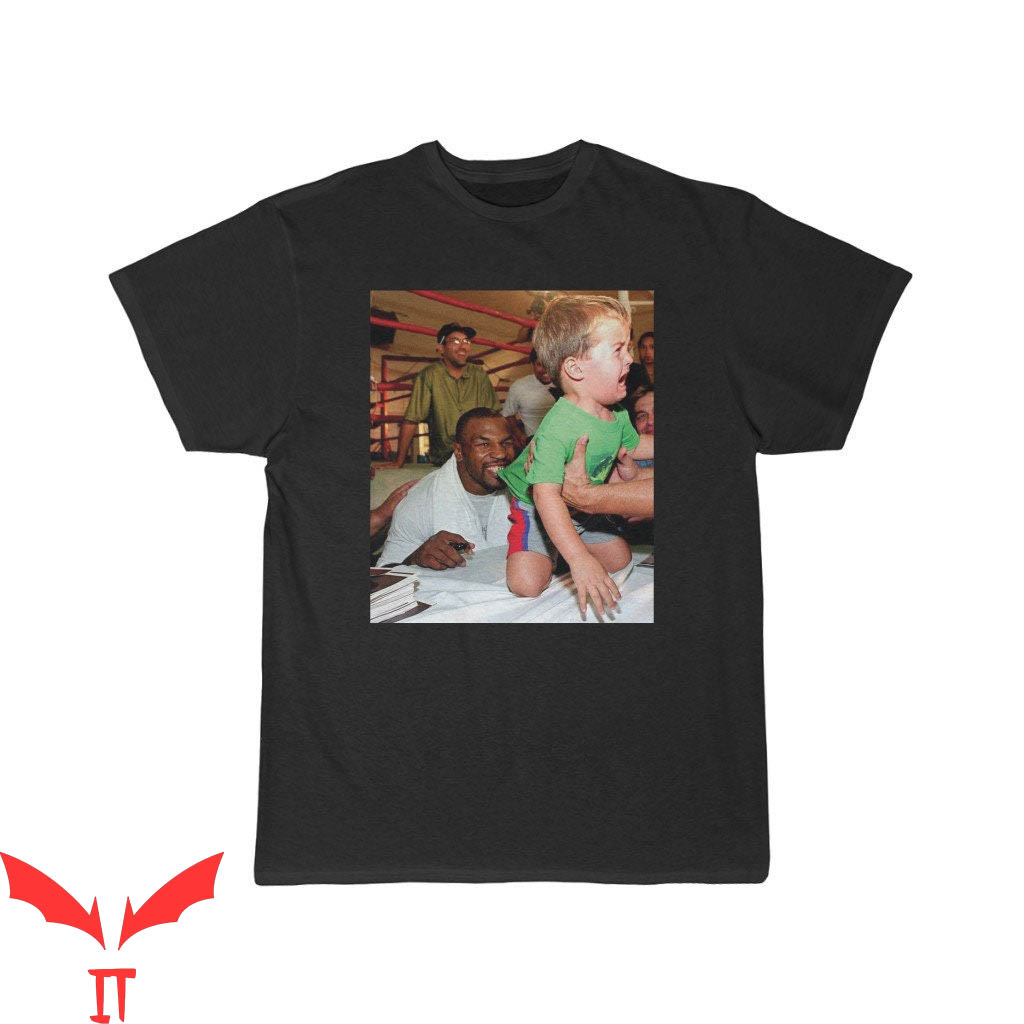 Mike Tyson Vintage T-Shirt Mike Tyson Eats Kids Cool Design