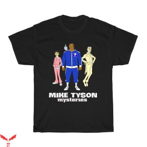 Mike Tyson Vintage T-Shirt Mike Tyson Mysteries Logo Tee