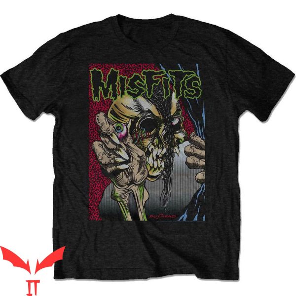 Misfits Vintage T-Shirt Pushead Retro Rock Music Tee Shirt