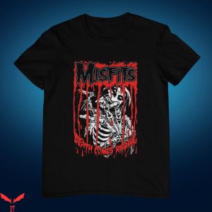 Misfits Vintage T-Shirt Rocker Horns Retro Scary Style Tee