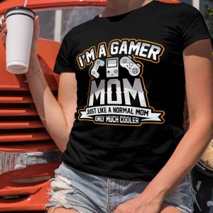 Mom Funny T-Shirt Gamer Mom Trendy Meme Funny Style Tee