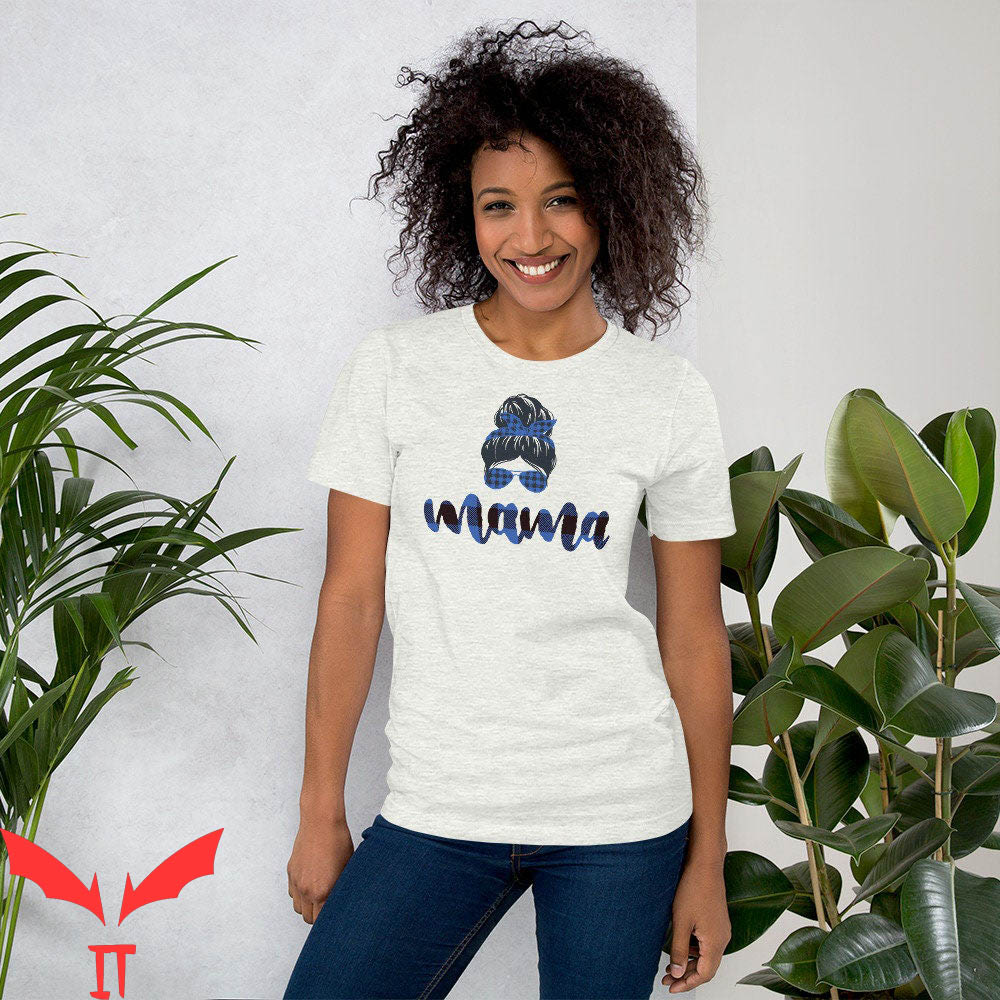 Mom Life T-Shirt Messy Bun Mama Cool Design Trendy Graphic