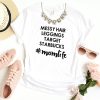 Mom Life T-Shirt Mom To Be Cool Graphic Trendy Style Tee