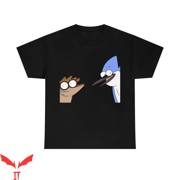Mordecai And The Rigbys T-Shirt Cool Style Cartoon Graphic