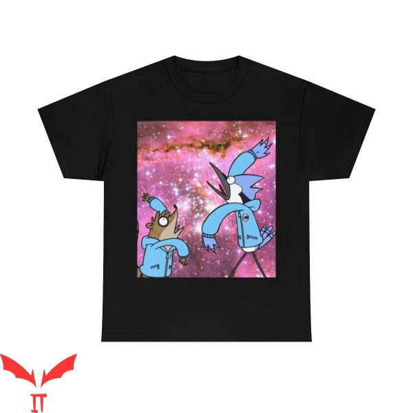 Mordecai And The Rigbys T-Shirt Regular Show Cartoon Tee