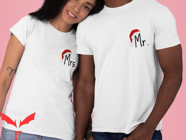 Mr Breast T-Shirt Mr And Mrs Christmas Cool Design Trendy