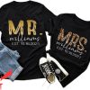 Mr Breast T-Shirt Mr And Mrs Just Married His And Hers