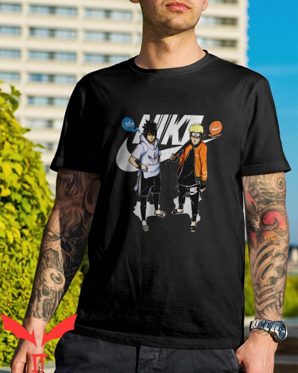 Naruto Nike T-Shirt Adidas Sasuke and Nike Naruto Tee