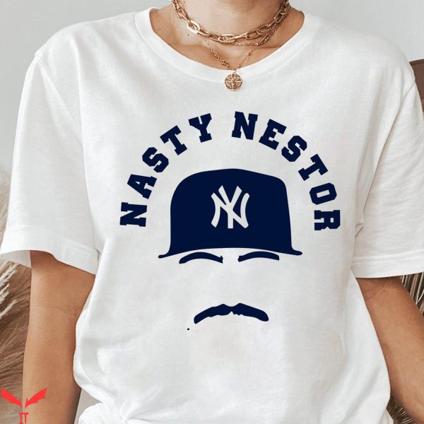 Nasty Nestor T-Shirt Baseball Newyork Yankees Tee Shirt