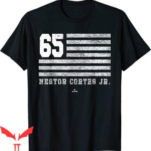 Nasty Nestor T-Shirt Vintage Flag Gameday Nestor Cortes Jr