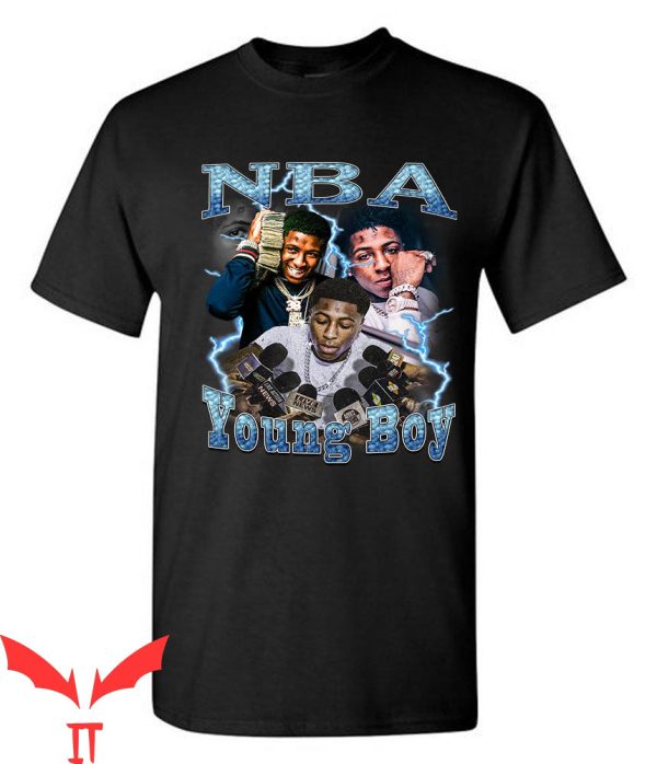 Never Broke Again T-Shirt NBA Young Boy Star Trendy Tee