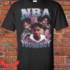 Never Broke Again T-Shirt NBA Youngboy 90s Style Vintage