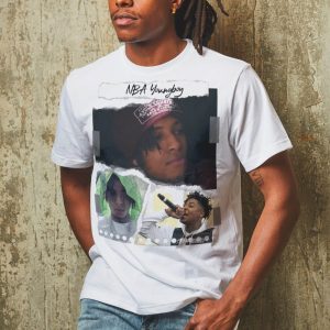 Never Broke Again T-Shirt NBA Youngboy Torn Paper Shirt