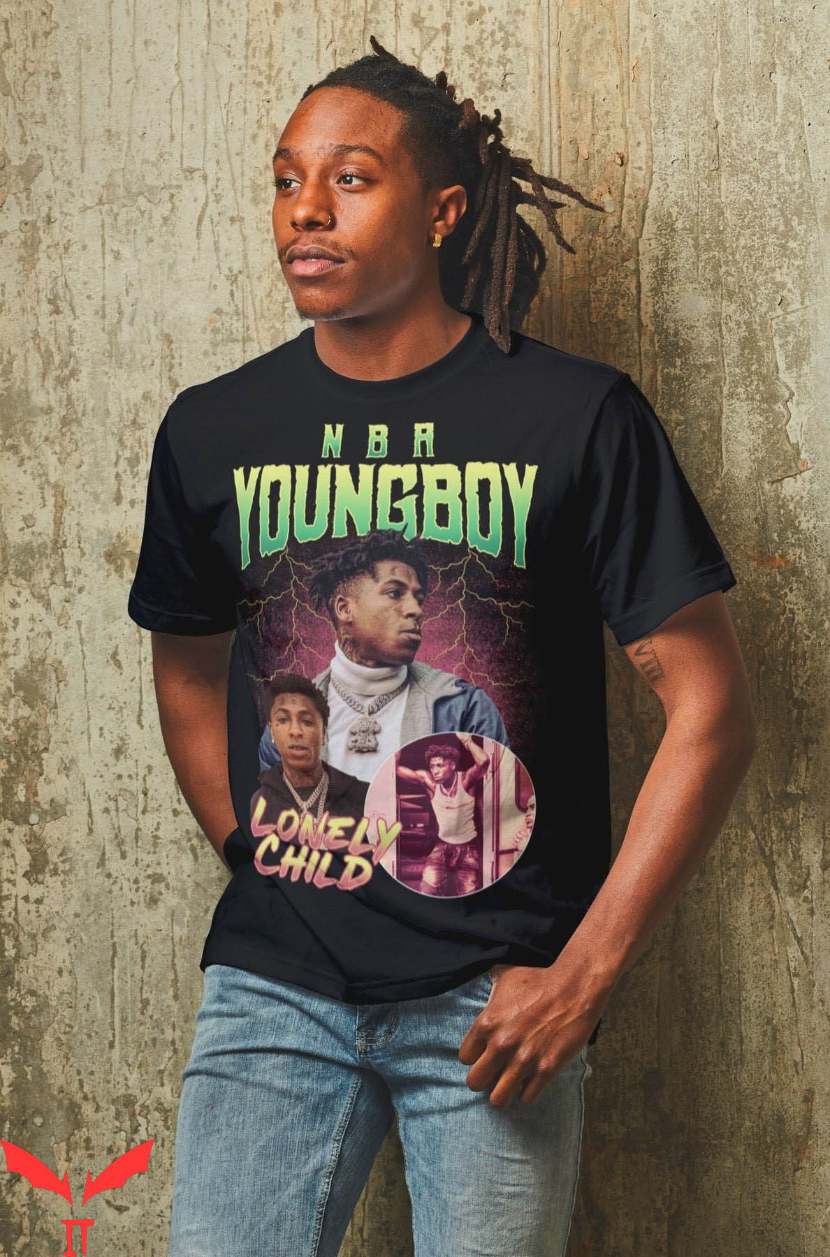 Never Broke Again T-Shirt NBA Youngboy Vintage Retro Shirt