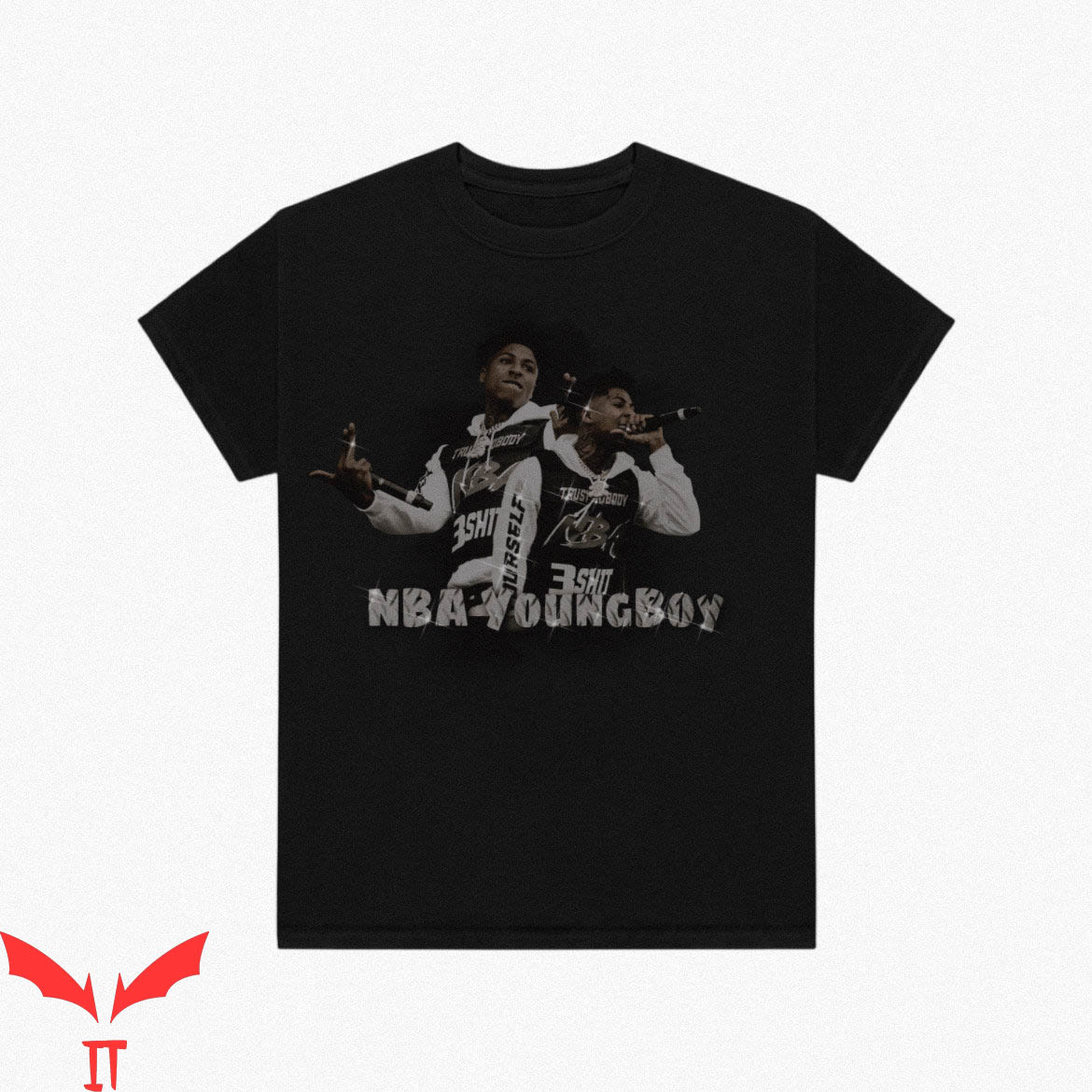 Never Broke Again T-Shirt YB NBA Vintage Inspired Rap Tee