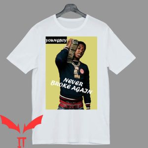 Never Broke Again T-Shirt Youngboy Rapper Tee Shirt