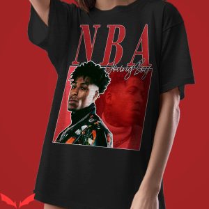 Never Broke Again T-Shirt Youngboy Trendy Style Tee Shirt