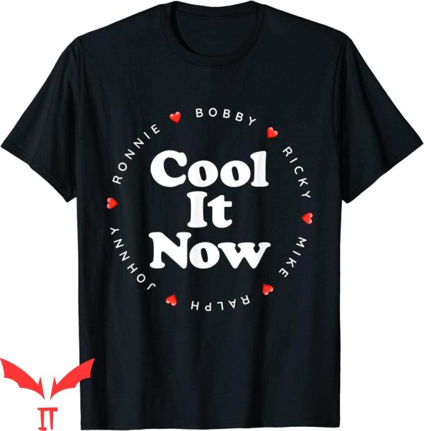 New Edition T-Shirt Cool It Now Ronnie Bobby Ricky Mike Tee