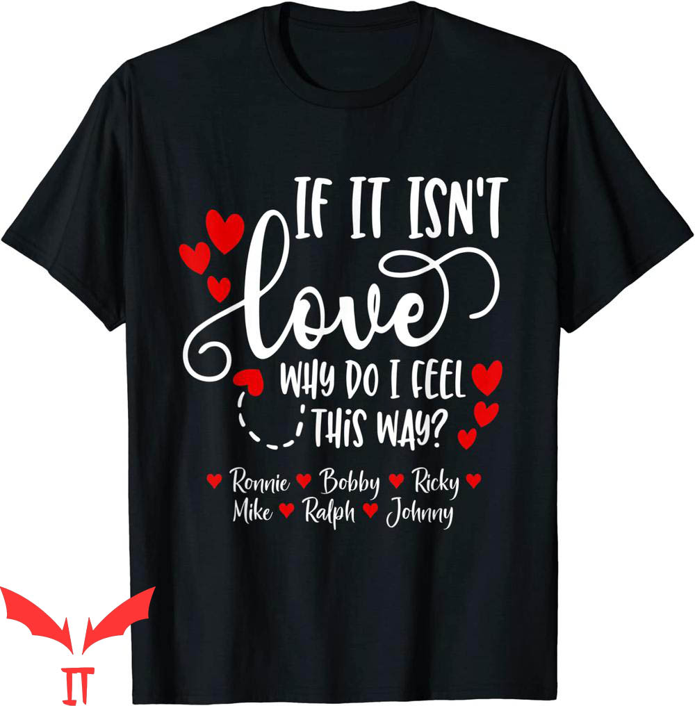 New Edition T-Shirt If It Isn't Love Ricky Mike Ralph Johnny