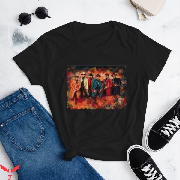 New Edition T-Shirt NE Trendy Music Band Funny Style Tee