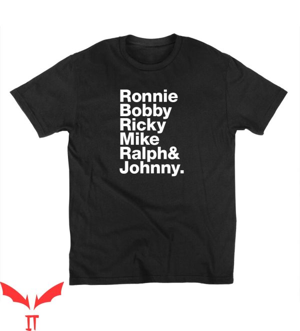 New Edition T-Shirt New Edition Members Ronnie Bobby Ricky
