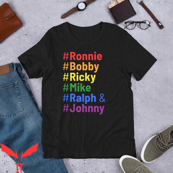 New Edition T-Shirt R&B Ronnie Bobby Ricky Mike Ralph Tee