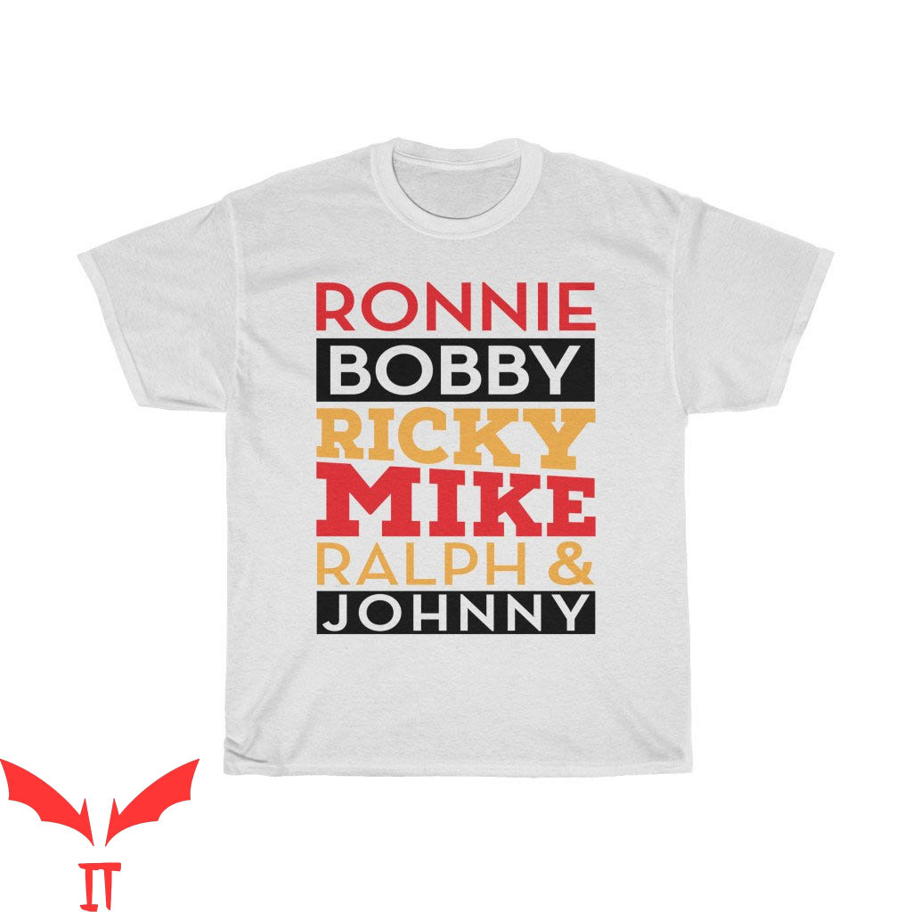 New Edition T-Shirt Ronnie Bobby Ricky Mike Ralph Johnny Tee