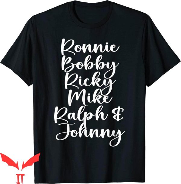 New Edition T-Shirt Ronnie Bobby Ricky Mike Ralph Tee