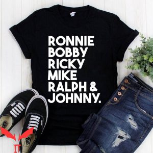 New Edition T-Shirt Ronnie Bobby Ricky Ralph Johnny Tee
