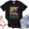 New Edition T-Shirt Thank You For The Memories Signatures