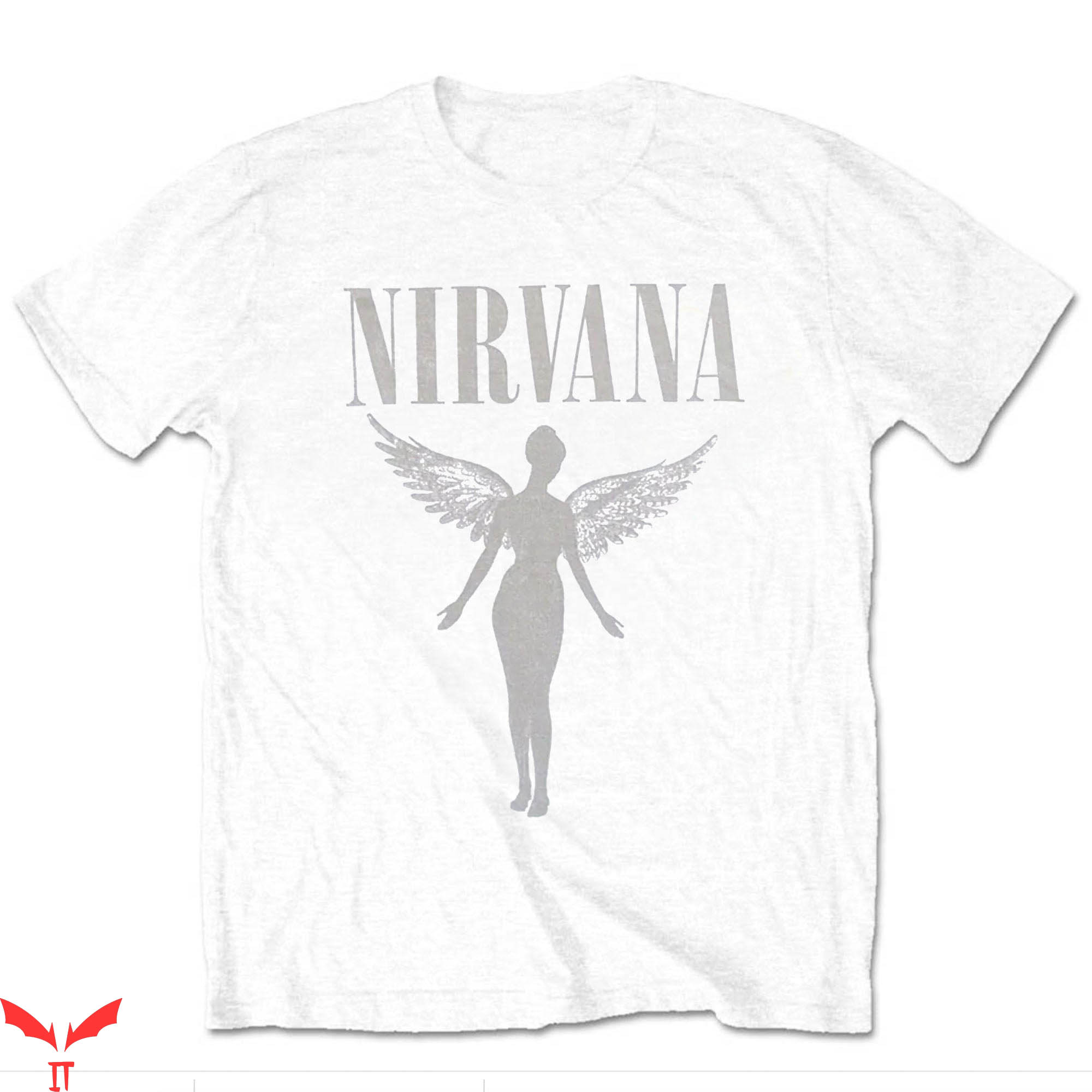 Nirvana In Utero T-Shirt Tour Trendy Meme Vintage Style