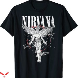 Nirvana In Utero T-Shirt Vintage Angel Nirvanas Art Music