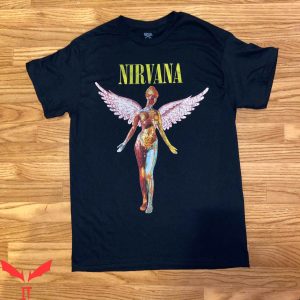 Nirvana In Utero T-Shirt Vintage Style Trendy Tee Shirt