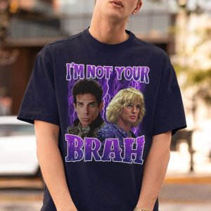 Nirvana Owen Wilson T-Shirt Zoolander I'm Not Your Brah