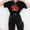 Nyango Star T-Shirt Cute Drum Player Two Stars Graphic