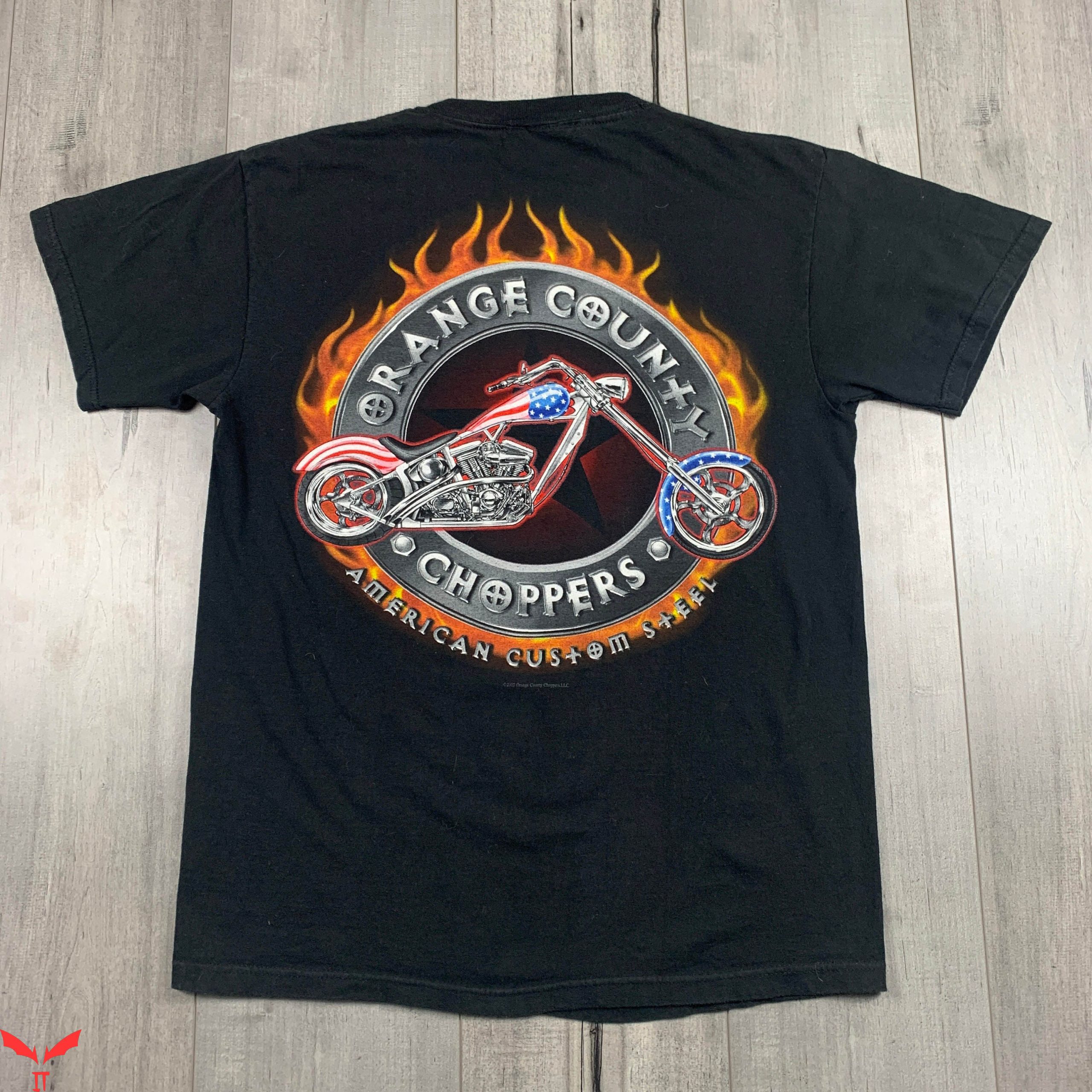 Orange County T-Shirt Vintage Choppers Motorcycle Tee