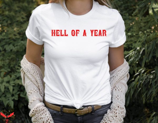 Parker Mccollum T-Shirt Mccollum One Hell Of A Year Shirt
