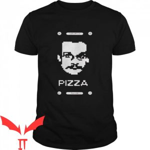 Pizza John T-Shirt Place A Title Funny Graphic Cool Tee