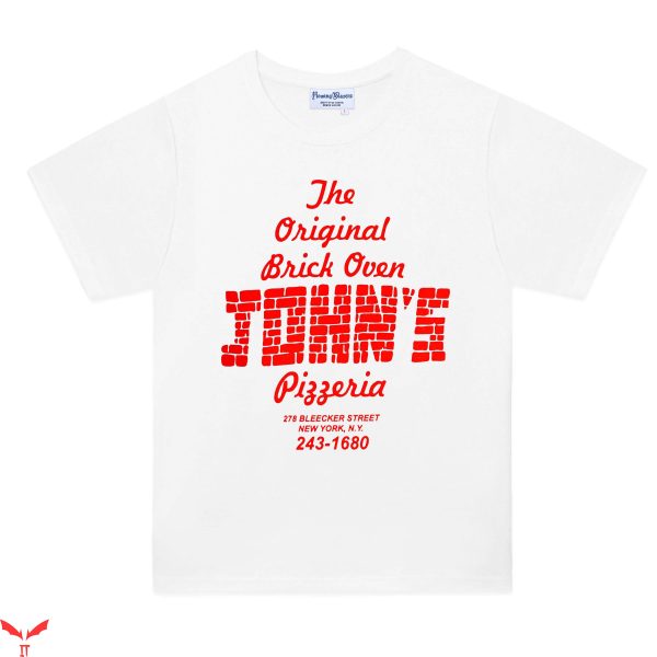 Pizza John T-Shirt The Original Brick Oven John’s Pizzeria