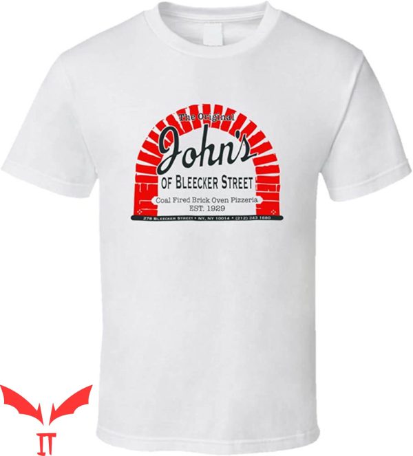 Pizza John T-Shirt The Original John’s Of Bleecker Street