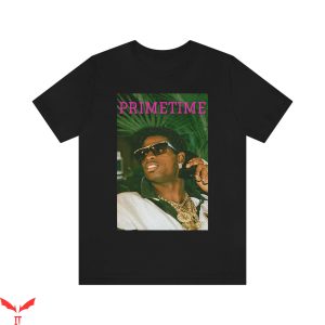 Prime Time T-Shirt Deion Sanders Football Rap Shirt