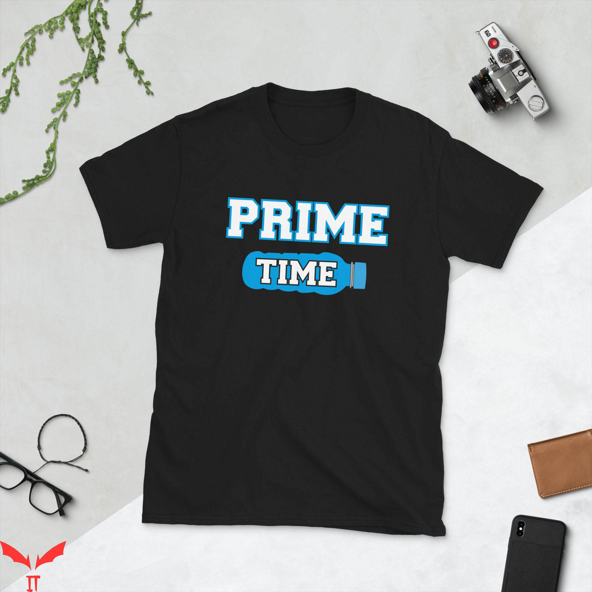 Prime Time T-Shirt Trendy Meme Funny Style Tee Shirt