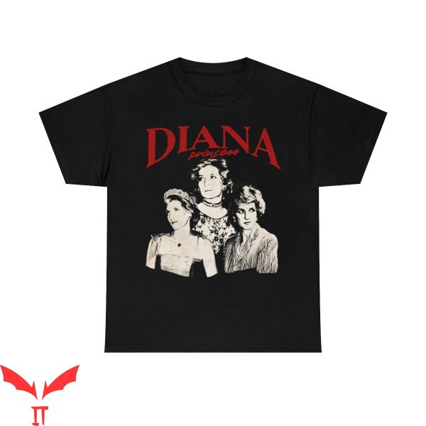 Princess Diana T-Shirt Aesthetic Vintage Graphic Retro Style