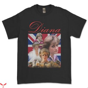 Princess Diana T-Shirt Diana Princess Iconic Figure Shirt