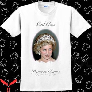 Princess Diana T-Shirt God Bless Remembrance Cool Design